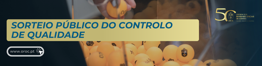 Sorteio Público do Controlo de Qualidade 2025